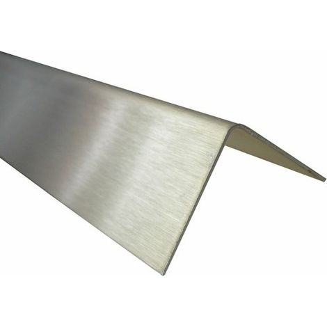 Cornières égales inox poli brillant longueur 2 m 40x40x1 - BILCOCQ DUVAL