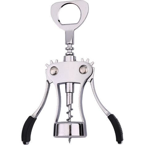 Tire-bouchon classique en acier inoxydable, ouvre-bouteille de haute qualité – (1/4)