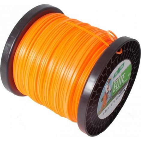 Bobine fil nylon débroussailleuse carré (2.0 kg) ø : 2.7 mm