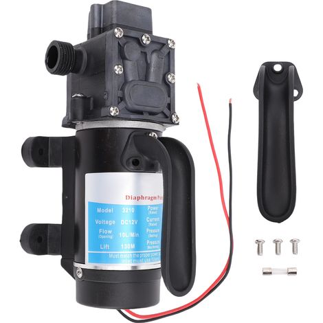 Pompe à membrane électrique G1/2, tête de 130m, 120W, surpresseur d'eau auto-amorçante, pour camping-car (1/5)