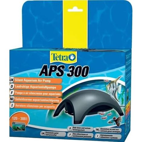 Tetra APS 300 Luftpumpe Aquarium schwarz leise