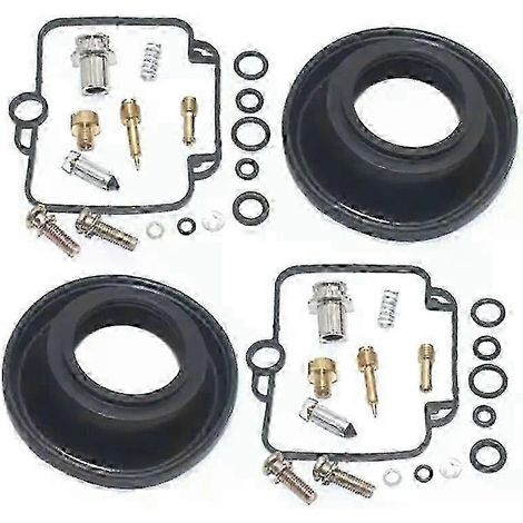 Kit de réparation de carburateur à membrane à vide (2 pièces) compatible avec les motos BMW F650 et Aprilia Pegaso 650. (1/4)