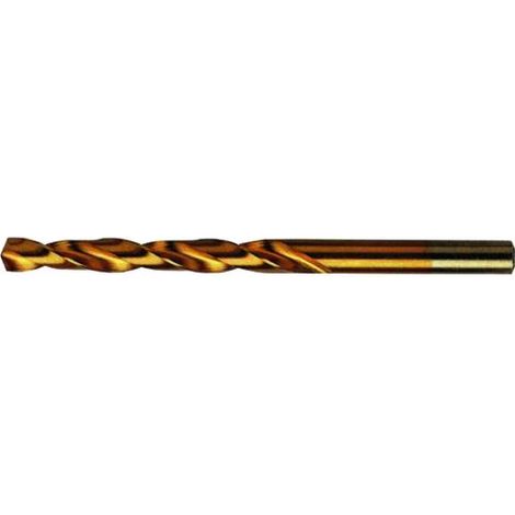 Punta Hss Cutter Titanio Oro Rettificata Din 338 Mm. 10 Cf.10Pz
