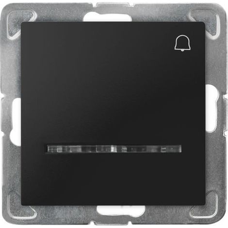 Interruptor pulsador Ospel łp-6ys/m/33 retroiluminación rebote mecánico