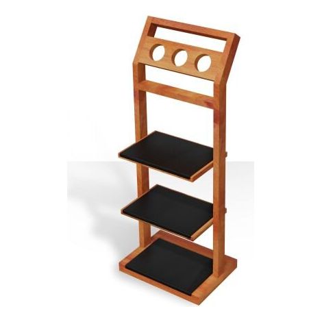 Hoesch 8921901 Accessoire valet silencieux en bois de doussié (1/2)