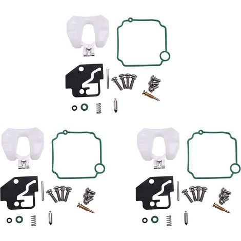 Kit de reparación para carburadores de motores marinos 3X 3V1-87122-0 3V1871220 3V1871220M, apto para motores fueraborda de cuatro tiempos de 8HP y 9,8HP.