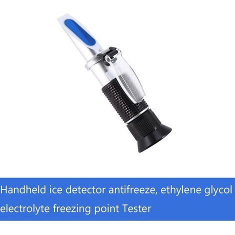 Testeur d'antigel, mesure de test de stabilité de durabilité, l'éthylène glycol a un réfractomètre ATC à couvercle transparent pour outil de test de liquide de refroidissement (1/5)