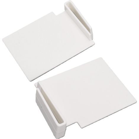 20 séparateurs de boîte à cartes en ABS, organisateurs de cartes de sport (baseball), clips de fixation, ouverture de 4 mm, blancs (1/5)