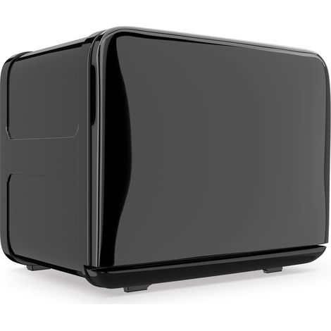Paraheeter Chauffe-serviettes, armoire chauffante, vitesse de chauffage extrêmement rapide, utilisation facile, chauffe-serviettes pour spa et salle de bain (8 L, noir) (1/5)