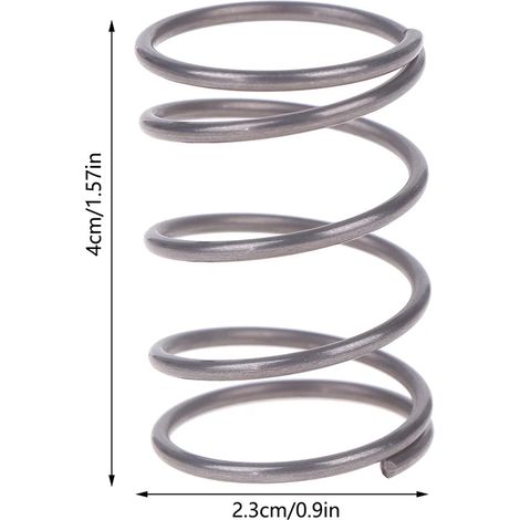 (5 pièces) Ressort de rechange pour tête de coupe-bordures, compatible avec les coupe-bordures et débroussailleuses (référence 678749001) - Ressort hélicoïdal en métal durable (1/4)