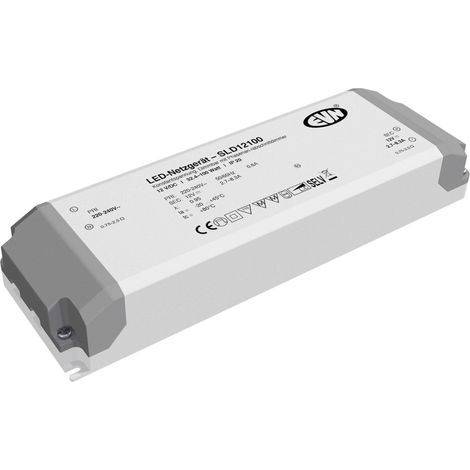 EVN Lichttechnik LED-Netzgerät 12VDC 32,4-100W IP20 SLD12100 (1/2)