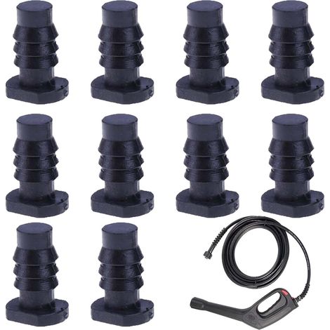 Verschluss Set Gartenschläuche Endkappen langlebig schnell