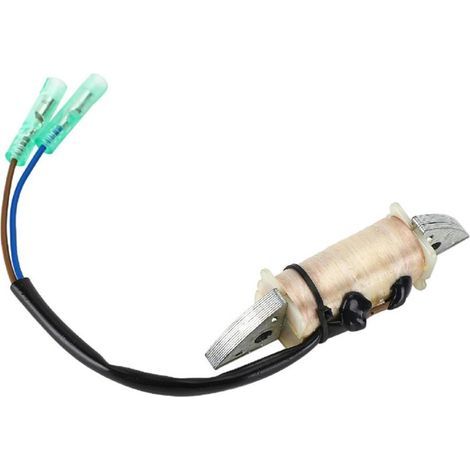 Ladespule kompatibel mit Yamaha 9,9 PS, 13,5 PS und 15 PS Zweitakt-Außenbordmotoren. Ersetzt die Teilenummern 63V-85520-00, 63V-85520-01-00 und Sierra 18-5183. (1/5)
