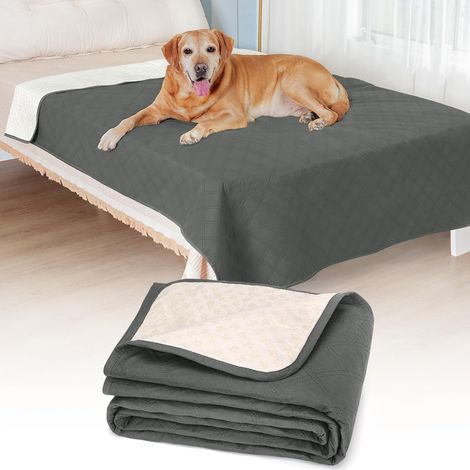 Couverture Imperméable pour Chien, Housse de Canapé-lit 152x203cm  Protecteur de Meubles, Antidérapant, Lavable, Résistant aux Poils d'animaux pour Moyen Grands Animaux Chiens Chats (1/5)