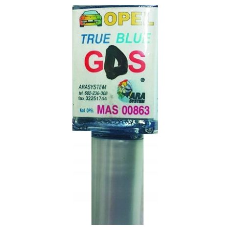 Retoque de pintura para coche Opel 22V GDS azul persa/azul verdadero PARA ARAÑAZOS ARA (1/5)