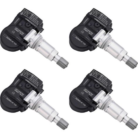 4 capteurs de pression de pneus 52940-4F100 433 MHz pour Hyundai Grand Starex H-1 Wagon 2015-2018 529404F100 (1/5)