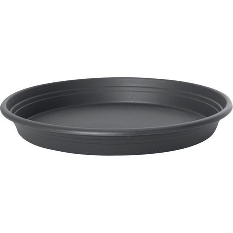 Florus Soucoupe Universelle Rond 28 - Gris - Ø 28 x H 0 cm - extérieur - 100% recyclé