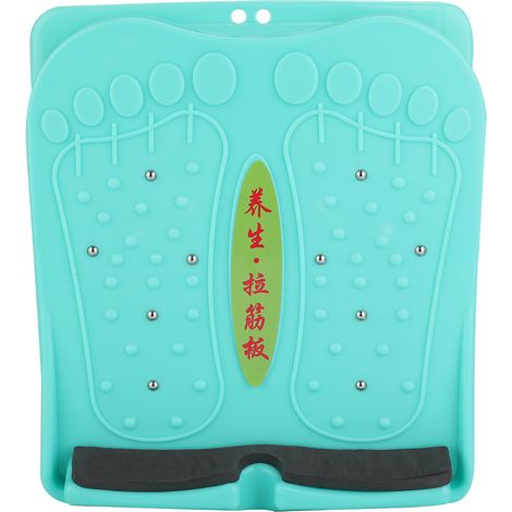 Lot pliable pour étirement mollet-pied massage fitness planche inclinée bleu-vert domestique (1/5)