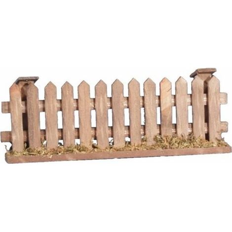 STACCIONATA PICCOLA LEGNO PER PRESEPE E MODELLISMO 13×2X5 CM