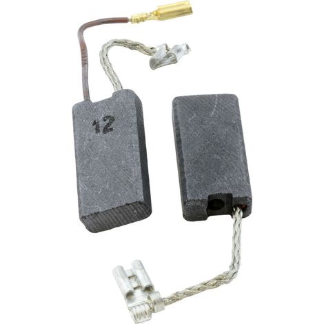 Balais de charbon 6,3x12,5x25mm – Remplacement pour Bosch GBH 7-46 DE – Lot de 2 pièces – Compatible avec ressort et câble