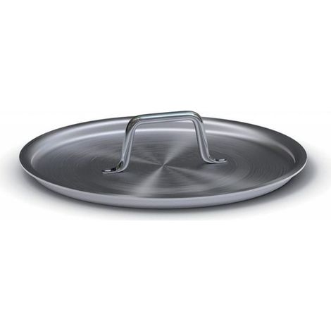 Ballarini Professionale Coperchio Piano, Alluminio, Grigio, 50 cm