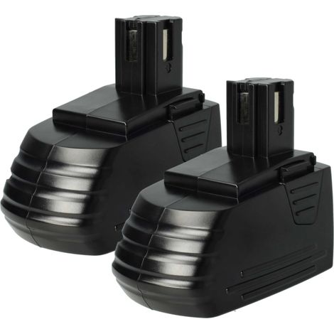 vhbw 2x Akku Ersatz für Hilti SFB126A, SFB126, SFB121 für Werkzeug (3000 mAh, NiMH, 12 V)