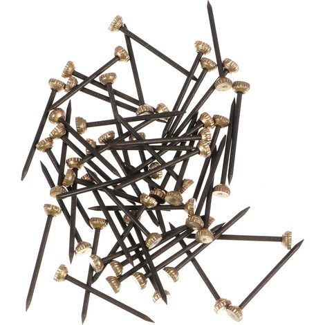 schwarze Bilderrahmennägel mit Kupferkopf professionelle