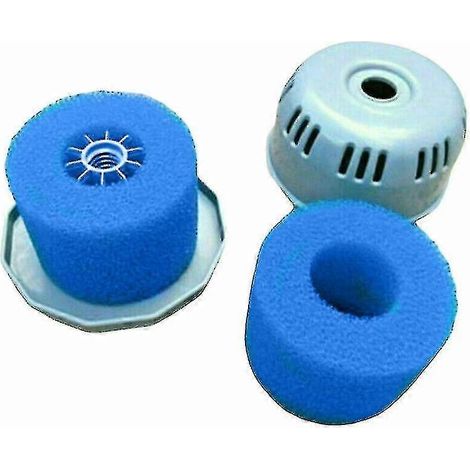 4 Pack Bio-foam Filter Inflatable Lay Z Spa Cartridge 58323 Vi Bestway (1/2)
