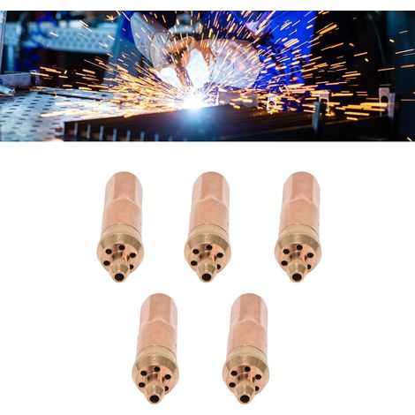 G01-300 2 Buse de coupe annulaire au propane, buse de coupe annulaire en forme de fleur de prunier, chalumeau de coupe, embout de coupe vendu par lots de cinq. (1/5)