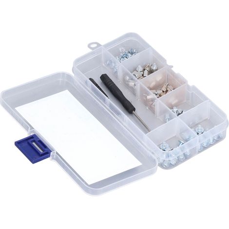 Schraubensatz für die Laptop-PC-Reparatur, M.2 SSD-Befestigungsbolzen mit Schraubendreher und Sechskanthalterung, komplettes Laptop-Kit. (1/5)