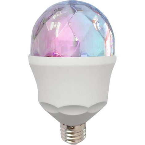 Orion91 - Pack 10 unidades BOMBILLA LED RGB PARTY E27 3W 10000H - SpazioLuzio (1/2)