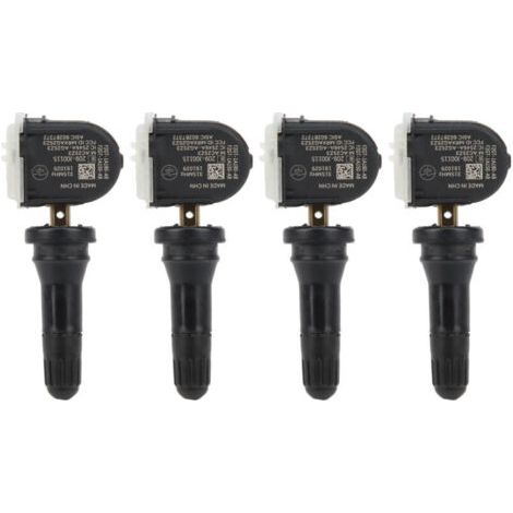 Set di 4 sensori TPMS per il monitoraggio della pressione degli pneumatici per Ford F-150 Mustang Edge 15-18 F2GT-1A180-AB