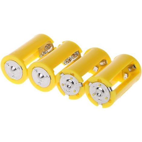 Adaptateur convertisseur 3 piles AA vers 1 pile D (à monter soi-même) - Boîtier pour 3 piles AA vers 1 pile D (1/5)
