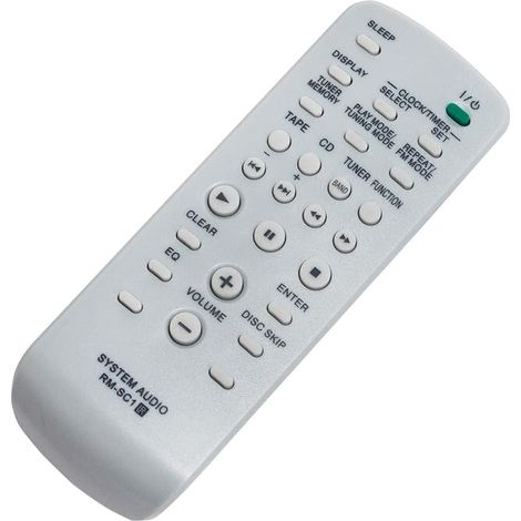 Telecomando di ricambio per sistemi mini Hi-Fi Sony RM-SC1 MHC-GX450 MHC-GX250 CMT-GPX5 CMT-NE3 MHC-RG100 MHC-RG121 RMSC1 (1/3)