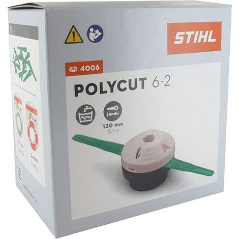 Polycut-Kopf 6-2 Stihl für Freischneider Modelle Fs 38, Fs 40, Fs 45, Fs 50, Fsa 60 R, Fsa 86 R, Fsb-km. Herkunft 4006-710-2