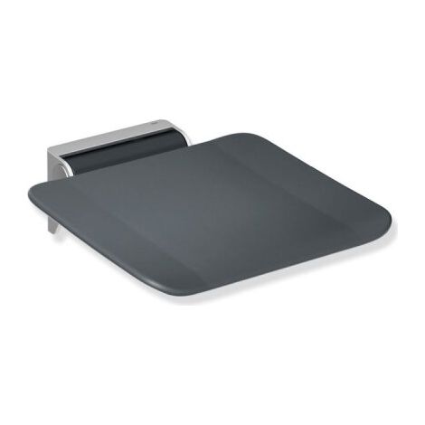 HEWI 900.51.400XA 92 Siège rabattable, 350x415, mobile, brossé (1/2)