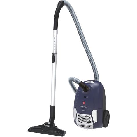 Hoover Brave BV61PET 011, Aspirapolvere a Slitta con Borsa, Glamour Blue (1/5)