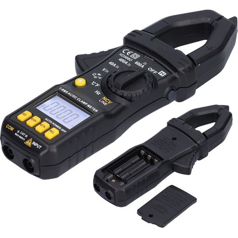 KD588D Digitalmultimeter, AC/DC-Zangenmessgerät, Effektivwertmessung, Datenhaltefunktion, Überlastschutz, professionelles Voltmeter (1/5)