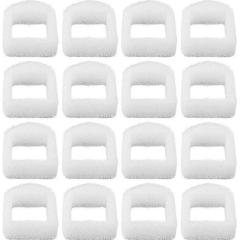 Fontaine à eau et distributeur pour chats, lot de 24 filtres en mousse de rechange pour fontaines à eau pour chats et chiens, adaptés à l'eau potable (1/4)