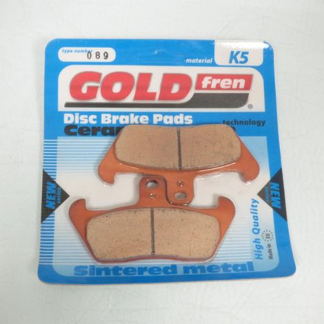 Plaquette de frein Gold Fren pour Moto Aprilia 125 Tuareg 1990 à (1/3)