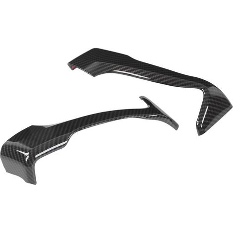 Poignées de porte intérieures en fibre de carbone texturée en deux parties pour les modèles Subaru BRZ 2012-2020. (1/5)