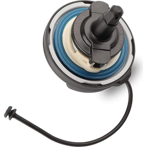 Couvercle De Réservoir Essence, Bouchon de Réservoir de Carburant de Voiture Compatible avec BMW E39 E46 E60 E61 E70 E81, E82, E87, E88, E90 E91 E92 X3 X5 MINI (1/5)