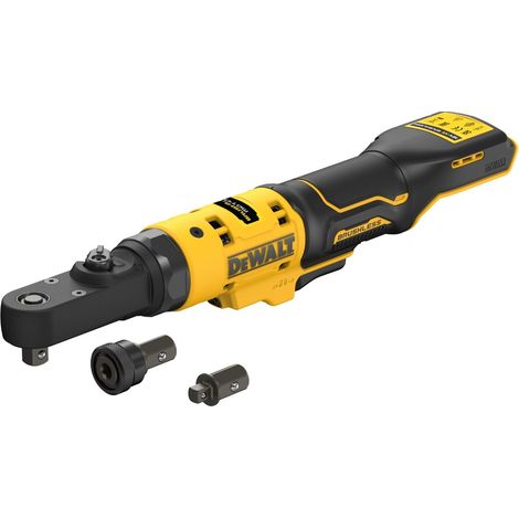 DEWALT Llave de carraca DCF500N-XJ 12 V, llave de carraca 3/8 y 1/4 con 75 Nm de par fijo máx