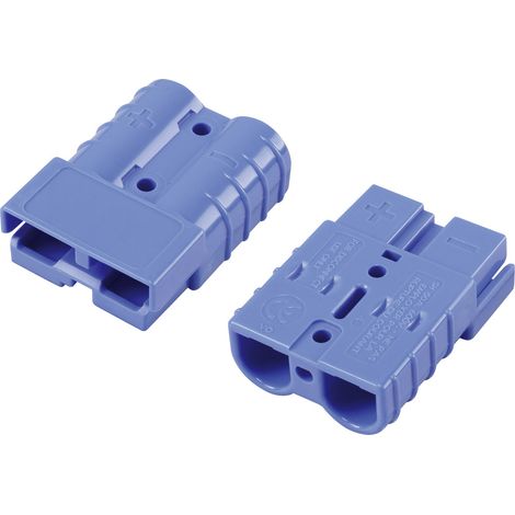 TRU COMPONENTS 50 A Hochstrom-Batteriesteckverbinder Blau Inhalt: 1 St.
