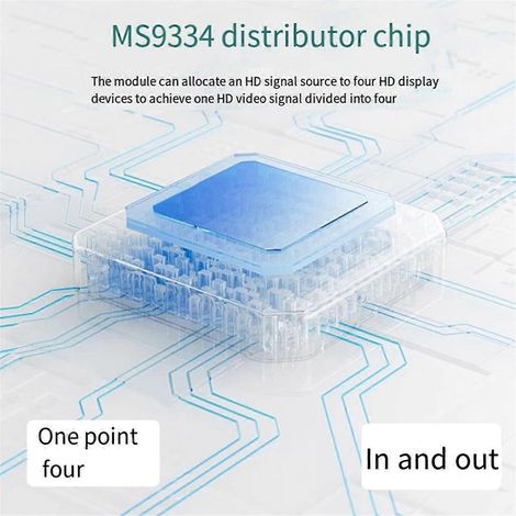 Module d'affichage - Module distributeur compatible 1 décodeur sur 4 (1/5)