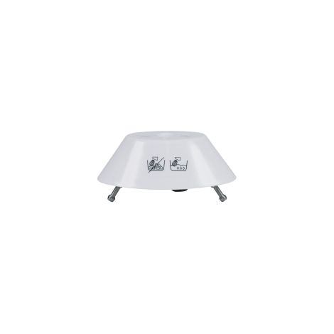 Bosch 00622728 Support pour fouet batteur avec roue dentee en plastique blanc MUM6 universel et robot de cuisine