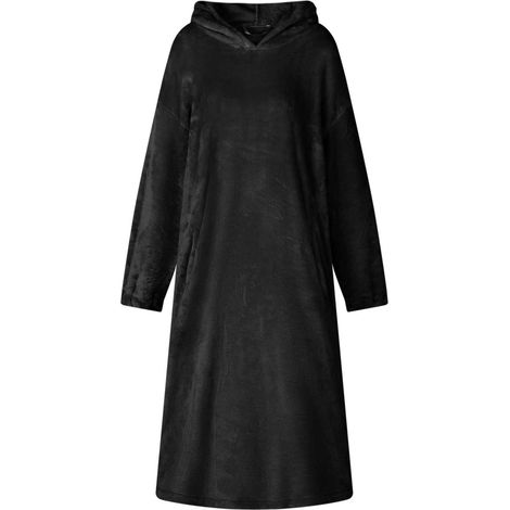 Sudadera manta Negro m Franela