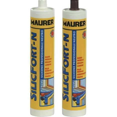 SILICONE NEUTRO SILICFORT-N MAURER PLUS TRASPARENTE 310ML (1/3)
