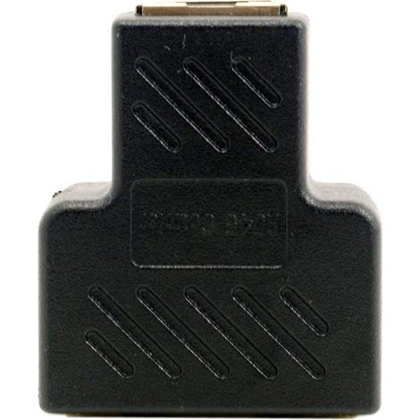 Adaptateur de câble réseau Ethernet Câble patch Adaptateur réseau LAN Ethernet Répartiteur RJ45 Cat 6 (1/5)