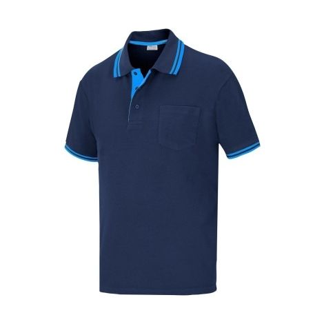 FPLUS polo m/corta elite marino-azul t-xl , CARACTERÍSTICAS TÉCNICAS
Cuello de canalé.
Abertura central con botones.
Manga corta.
Un bolsillo de pecho.
Tejido: Piqué (65% Poliéster